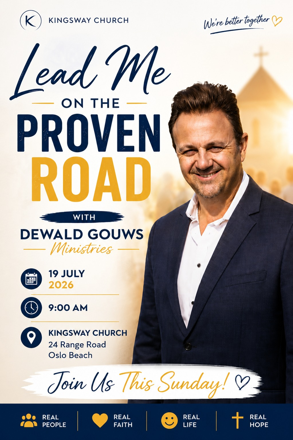 Lead me on the Proven Road - Dewald Gouws Ministries